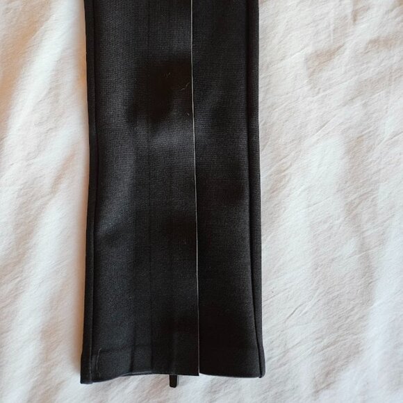 Wardrobe.NYC Front Zip Leggings, Black, Medium - Picture 2 of 10